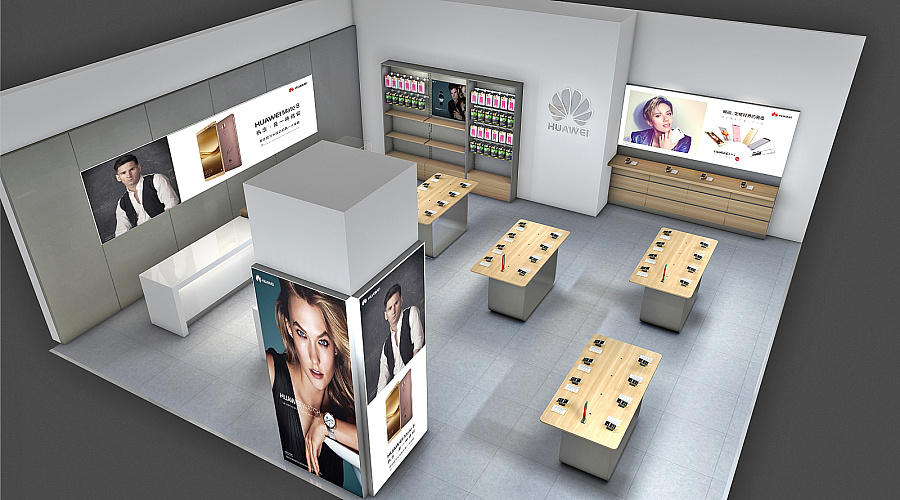 plywood mobile shop design fast delivery OUYEE-1