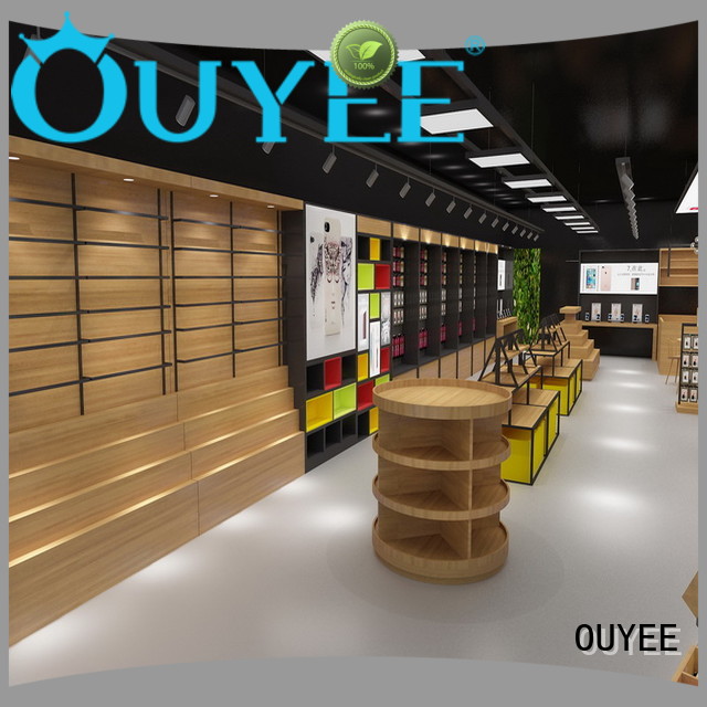 Mobile Store Designs Plywood Fast Installation Ouyee