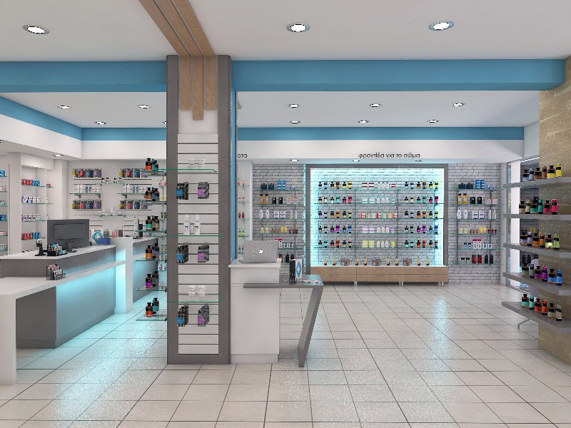 Pharmacy Shop Display