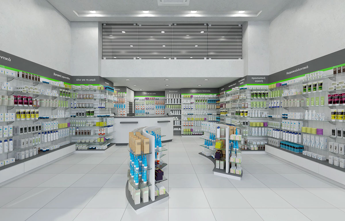 pharmacy shop display