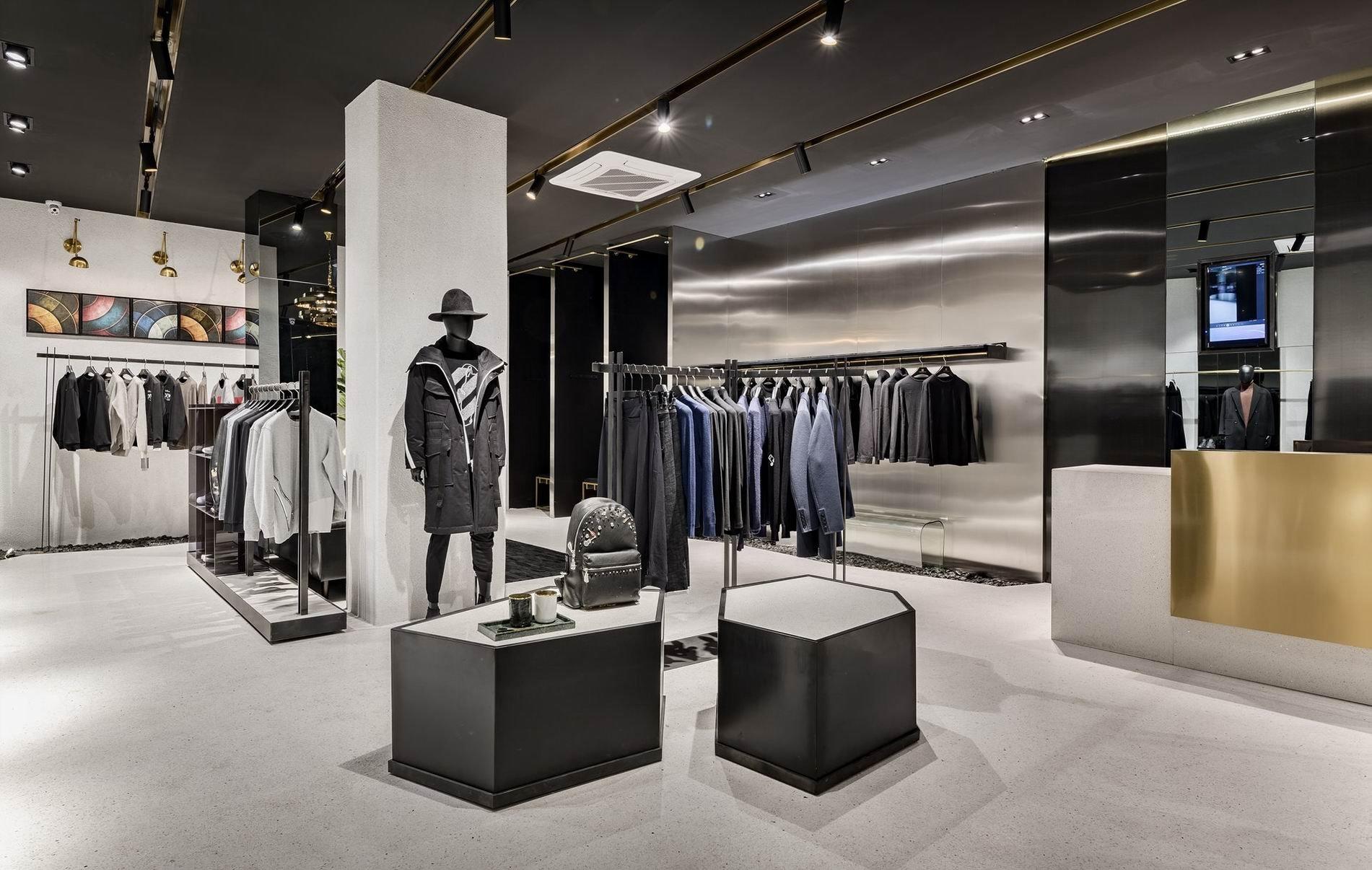 Men's Clothing Store Interior Design Ideas - Professional Men's ...