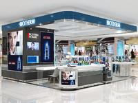 Shop Design Display Cosmetic Kiosk OY-COSD009