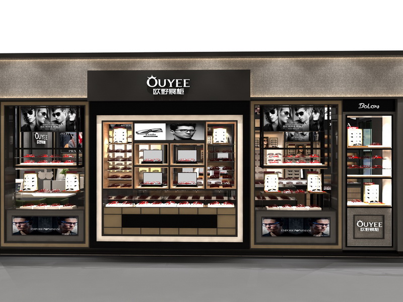 Find Wood Sunglass Display Optical Store Design From Ouyee Display