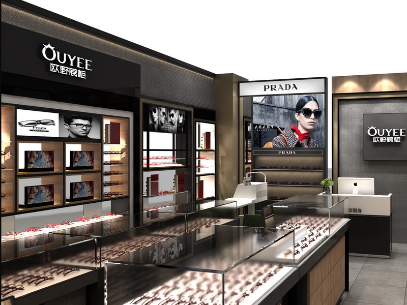 Find Wood Sunglass Display Optical Store Design From Ouyee Display