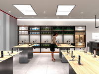 Mobile Shop Interior Design Ideas OY-MSD014