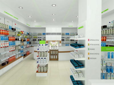 Retail Medical Store Furniture OY-PSD004