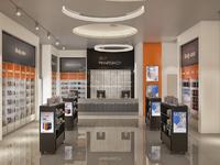 Retail Pharmacy Medical Shop Interior Design OY-PSD026