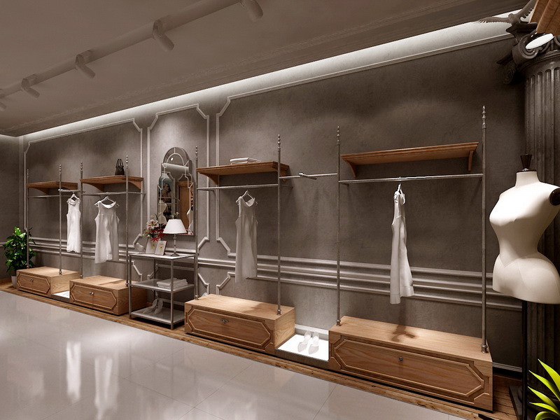 Best Clothing Shop Design Garment Display Racks Oygsd008...