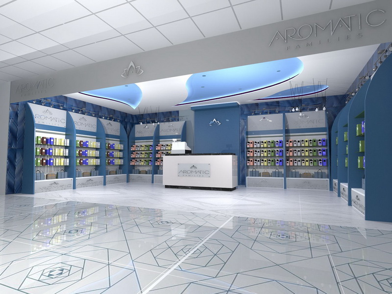 Retail Perfume Shop Interior Design OY-PFD027