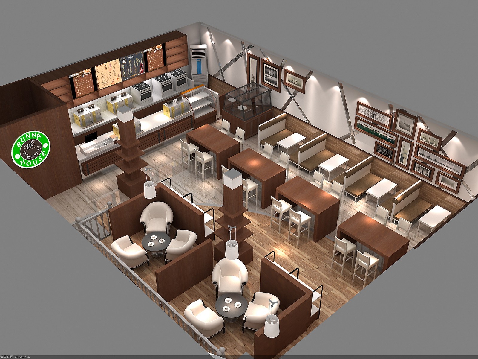 Coffee Shop Design Layout Oy Csd011 Ouyee Display   15356086271941 