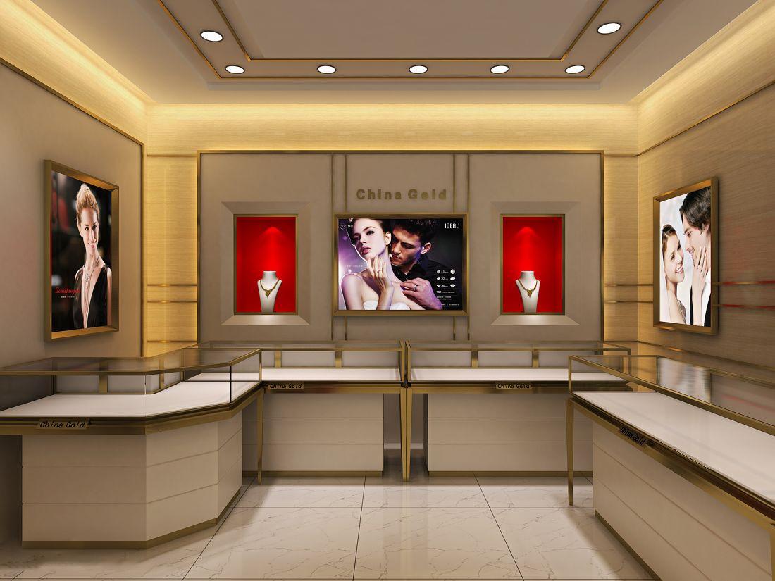 High Quality Gold Shop Interior Design Commercial Odm For