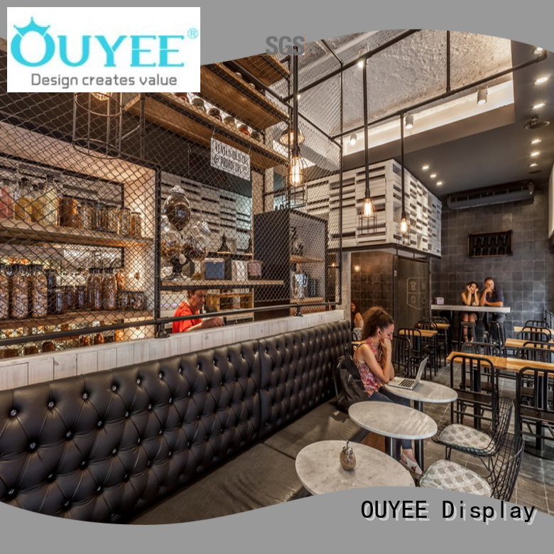 Eye Catching Coffee Shop Decor Modern Factory Price For Bar Ouyee