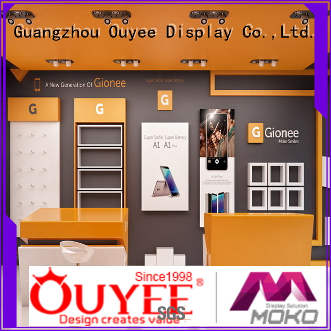 Top Selling Mobile Store Designs Plywood Free Delivery For