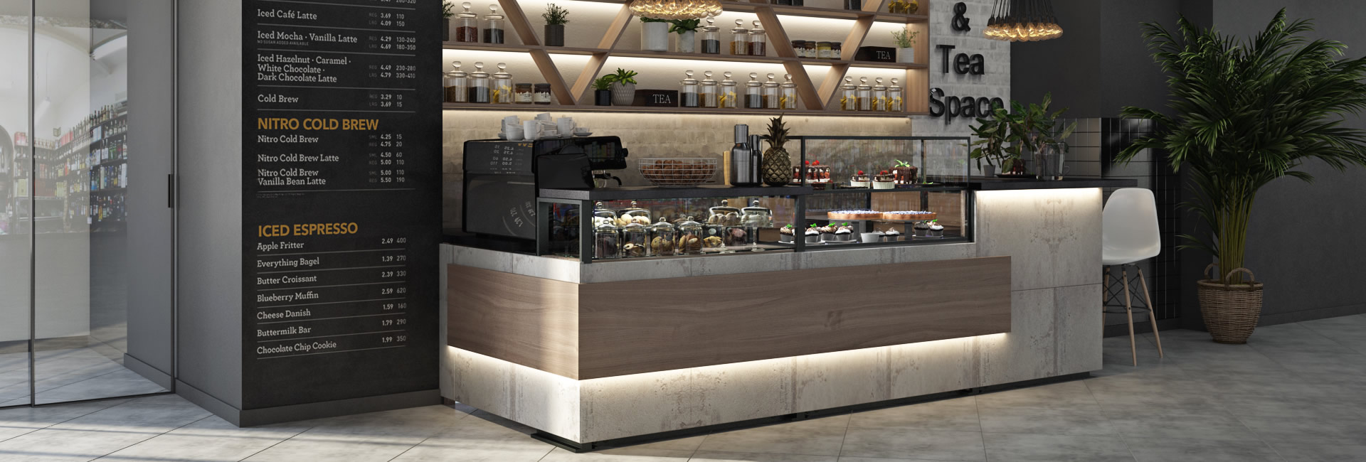 Cafe Design Ideas And Coffee Shop Interior Design Supplier Ouyee